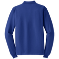Royal back - Port Authority Silk Touch Long Sleeve Polo