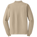 Stone back - Port Authority Silk Touch Long Sleeve Polo