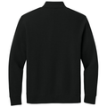Deep Black/ Charcoal Heather back - Port Authority Interlock 1/4-Zip