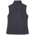 Battleship Grey back - Port Authority Women's Core Soft Shell Vest