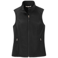 Black front - Port Authority Women's Core Soft Shell Vest