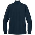 River Blue Navy back - Port Authority Women's Wearever Signature Double Pique 1/4-Zip