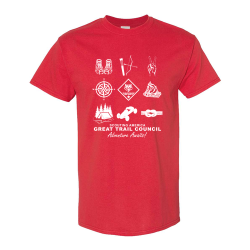 Great Trail Adventure Adult T-Shirt