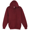 Burgundy front - Lane Seven Unisex Premium Hoodie Sweatshirt
