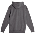Charcoal Heather back - Lane Seven Unisex Premium Hoodie Sweatshirt