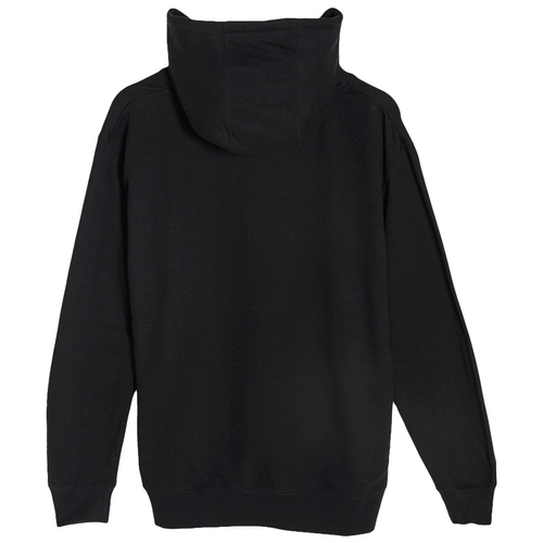 Black back - Lane Seven Unisex Heavyweight Hoodie Sweatshirt