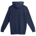 Navy back - Lane Seven Unisex Heavyweight Hoodie Sweatshirt