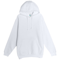 White front - Lane Seven Unisex Heavyweight Hoodie Sweatshirt