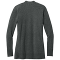 Charcoal Heather back - Port Authority Women's Easy Care Open-Front Cardigan Sweater