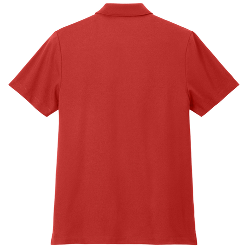 Apple Red back - Mercer+Mettle Stretch Pique Polo