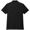 Deep Black back - Mercer+Mettle Stretch Pique Polo