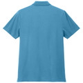 Parisian Blue back - Mercer+Mettle Stretch Pique Polo