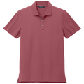 Rosewood front - Mercer+Mettle Stretch Pique Polo