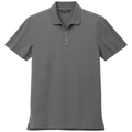 Storm Grey front - Mercer+Mettle Stretch Pique Polo
