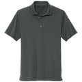 Anchor Grey front - Mercer+Mettle Stretch Jersey Polo