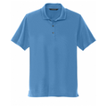 Parisian Blue front - Mercer+Mettle Stretch Jersey Polo