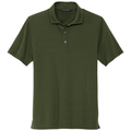 Townsend Green front - Mercer+Mettle Stretch Jersey Polo
