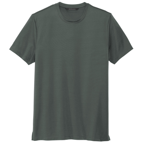 Anchor Grey front - Mercer+Mettle Stretch Jersey Crew