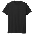 Deep Black front - Mercer+Mettle Stretch Jersey Crew