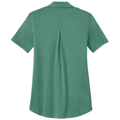 Sage Heather back - Mercer+Mettle Women's Recharge Jersey Polo