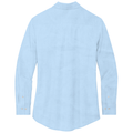 Air Blue End On End back - Mercer+Mettle Women's Long Sleeve Stretch Woven Shirt