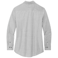 Gusty Grey End On End back - Mercer+Mettle Women's Long Sleeve Stretch Woven Shirt