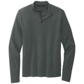 Anchor Grey front - Mercer+Mettle Stretch 1/4-Zip Pullover