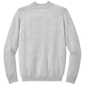 Gusty Grey Heather back - Mercer+Mettle 1/4-Zip Sweater