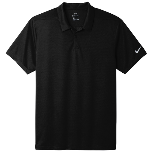 Black front - Nike Dry Essential Solid Polo