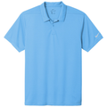 University Blue front - Nike Dry Essential Solid Polo