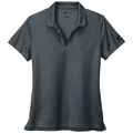 Anthracite front - Nike Women's Dri-FIT Micro Pique 2.0 Polo