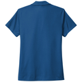 Gym Blue back - Nike Women's Dri-FIT Micro Pique 2.0 Polo