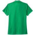 Lucid Green back - Nike Women's Dri-FIT Micro Pique 2.0 Polo