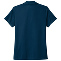 Navy back - Nike Women's Dri-FIT Micro Pique 2.0 Polo