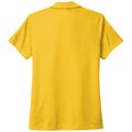 Varsity Maize back - Nike Women's Dri-FIT Micro Pique 2.0 Polo