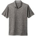 Anthracite front - Nike Dri-FIT Vapor Space Dyed Polo