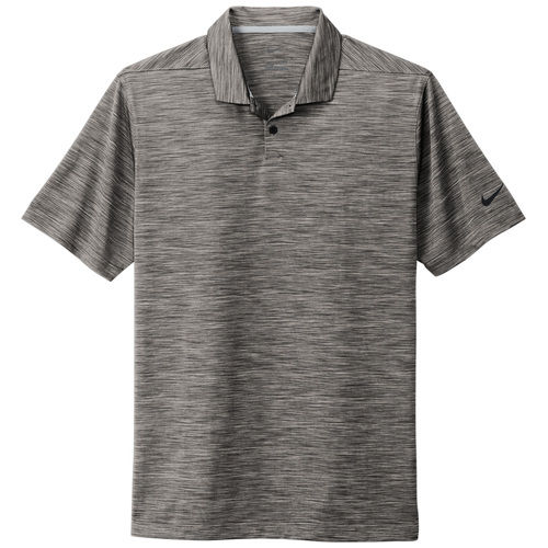 Anthracite front - Nike Dri-FIT Vapor Space Dyed Polo