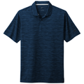 Navy front - Nike Dri-FIT Vapor Space Dyed Polo
