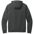 Anthracite back - Nike Therma-FIT Pocket 1/4-Zip Fleece Hoodie
