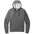 Charcoal Heather front - Nike Therma-FIT Pocket 1/4-Zip Fleece Hoodie