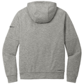 Dark Grey Heather back - Nike Therma-FIT Pocket 1/4-Zip Fleece Hoodie