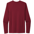 Cardinal back - Next Level Apparel Cotton Long Sleeve Tee