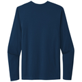 Cool Blue back - Next Level Apparel Cotton Long Sleeve Tee