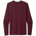 Maroon back - Next Level Apparel Cotton Long Sleeve Tee