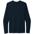 Midnight Navy back - Next Level Apparel Cotton Long Sleeve Tee