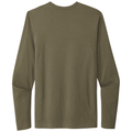 Military Green back - Next Level Apparel Cotton Long Sleeve Tee