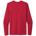 Red back - Next Level Apparel Cotton Long Sleeve Tee