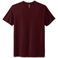 Cardinal Black front - Next Level Apparel Adult Tri-Blend Tee