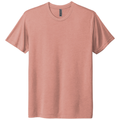 Desert Pink front - Next Level Apparel Adult Tri-Blend Tee