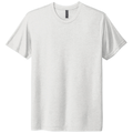 Heather White front - Next Level Apparel Adult Tri-Blend Tee